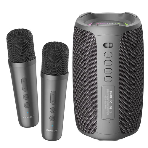 ZEALOT S61 Bluetooth-compatible Speaker Waterproof Outdoor Bass Sound Loudspeaker with 2 Mic - 1