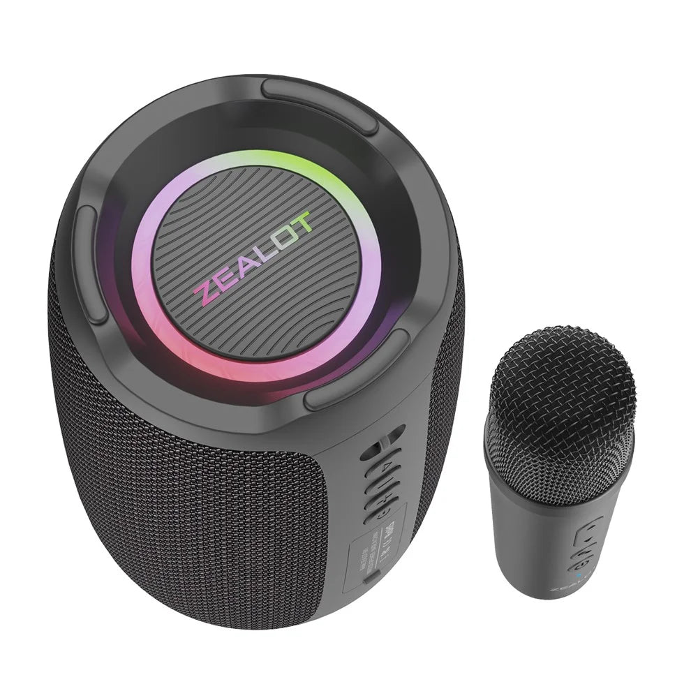 ZEALOT S61 Bluetooth-compatible Speaker Waterproof Outdoor Bass Sound Loudspeaker with 2 Mic - 3