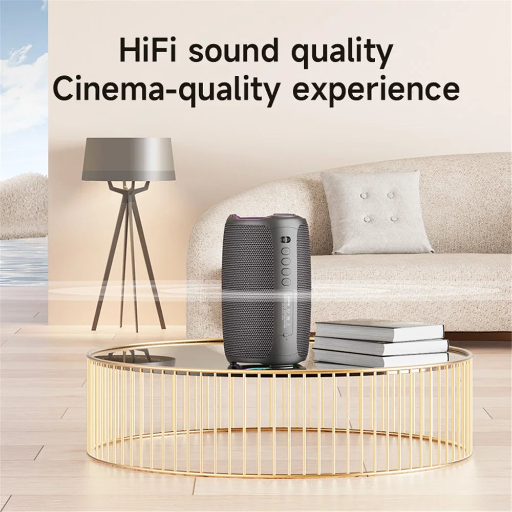 ZEALOT S61 Bluetooth-compatible Speaker Waterproof Outdoor Bass Sound Loudspeaker with 2 Mic - 6