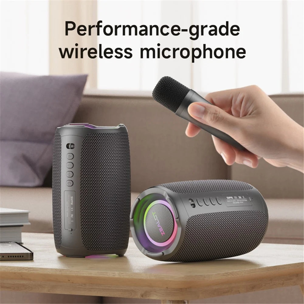 ZEALOT S61 Bluetooth-compatible Speaker Waterproof Outdoor Bass Sound Loudspeaker with 2 Mic - 7