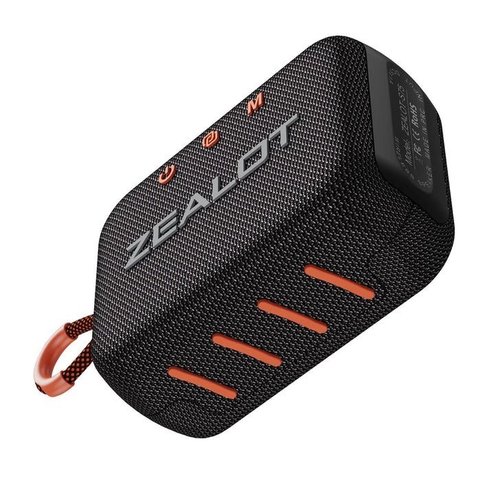 ZEALOT S75 Portable Bluetooth-compatible Speaker IPX6 Waterproof True Wireless Stereo Subwoofer - Black - 3