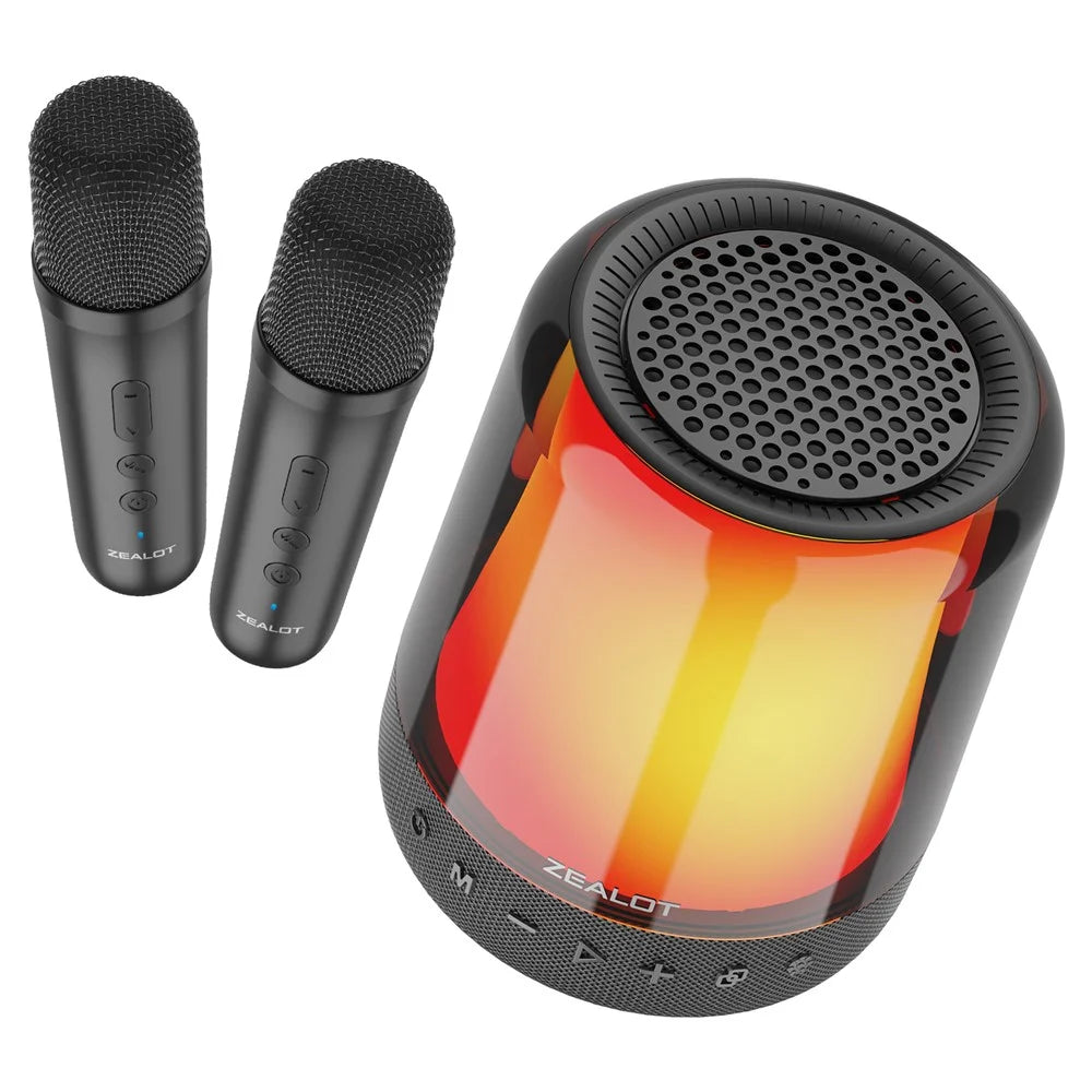 ZEALOT S66M RGB Light Bluetooth-compatible 5.2 Wireless Speaker with 2 Microphones - 1