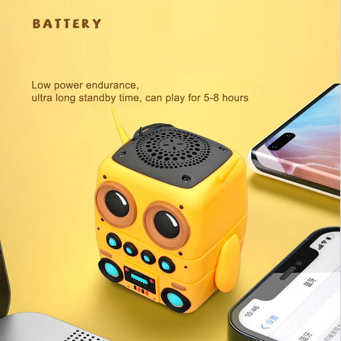 Cute Cartoon Mini Bluetooth-compatible Speaker Outdoor IP67 Waterproof Wireless Speaker Music Player - 2