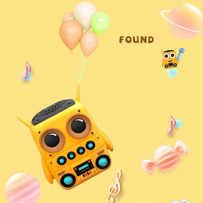 Cute Cartoon Mini Bluetooth-compatible Speaker Outdoor IP67 Waterproof Wireless Speaker Music Player - 4