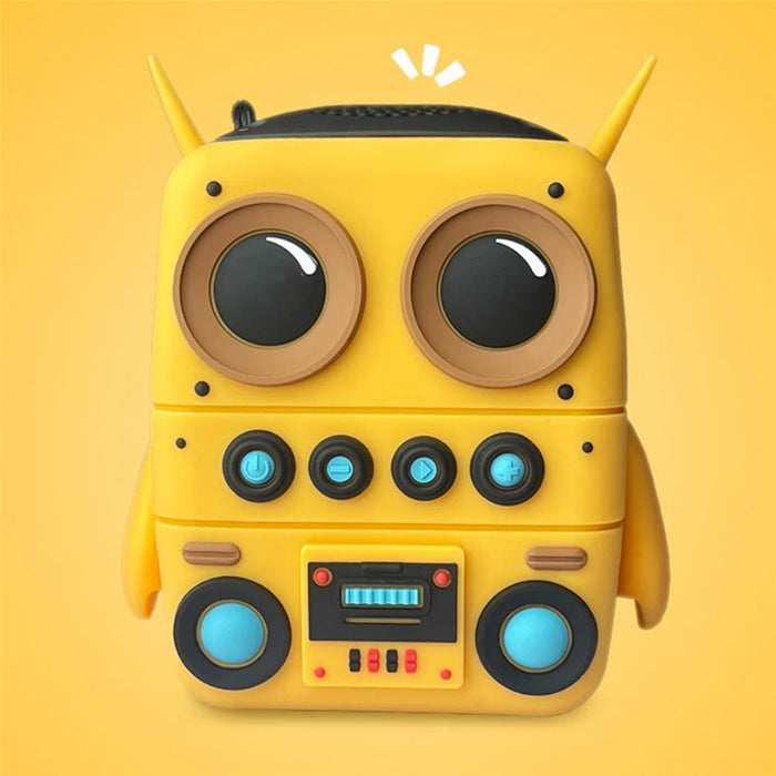 Cute Cartoon Mini Bluetooth-compatible Speaker Outdoor IP67 Waterproof Wireless Speaker Music Player - 7