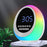 P13 Wake Up Light 1200mAh Digital Alarm Clock Bluetooth-compatible Speaker with FM Radio Colorful Night Light - 3