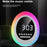 P13 Wake Up Light 1200mAh Digital Alarm Clock Bluetooth-compatible Speaker with FM Radio Colorful Night Light - 7