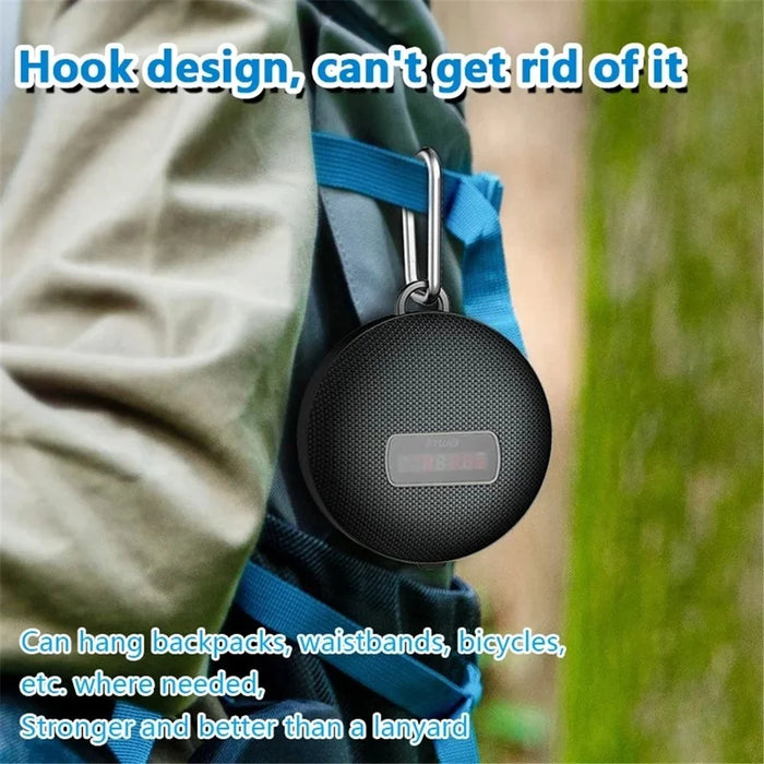 INWA MZ-508 Outdoor Cycling Bluetooth-compatible Speaker Digital Display Portable Waterproof Loudspeaker - 3