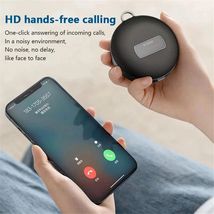 INWA MZ-508 Outdoor Cycling Bluetooth-compatible Speaker Digital Display Portable Waterproof Loudspeaker - 4