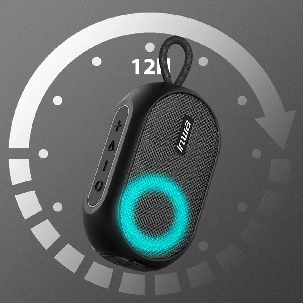 INWA MZ-507 Portable Bluetooth-compatible Speaker Waterproof Wireless Music Subwoofer Support TF Card - 5