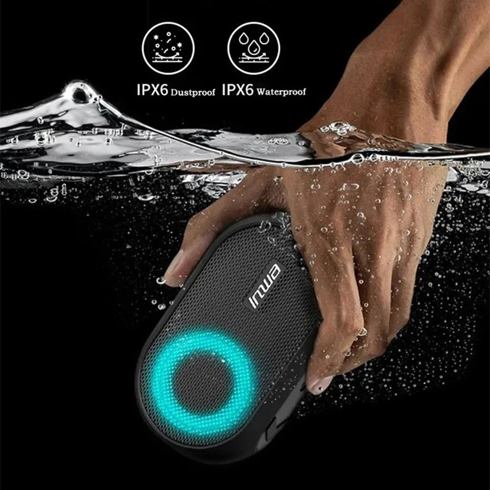 INWA MZ-507 Portable Bluetooth-compatible Speaker Waterproof Wireless Music Subwoofer Support TF Card - 6