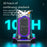 GQ-18 RGB Light Mecha Mechanical Karaoke Wireless Bluetooth-compatible Speaker with 2 Microphone - 4