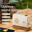 P36 Outdoor Solar Powered Radio Portable Bluetooth-compatible Speaker with RGB Light - Beige - 4
