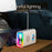 P36 Outdoor Solar Powered Radio Portable Bluetooth-compatible Speaker with RGB Light - Beige - 6