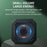 CYBORIS X1S Magnetic Bluetooth-compatible Speaker for Golf Cart Waterproof Subwoofer Built-In Mic - 5