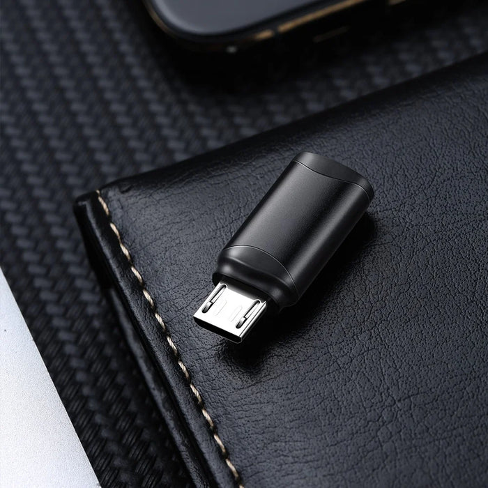 MCDODO OT-7690 Type-C to Micro USB OTG Adapter - Black - 5