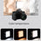 JMARY FM-59R Dimmable Video Recording Mini Fill Light with 3 Cold Shoe Mounts - 3