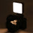 JMARY FM-59R Dimmable Video Recording Mini Fill Light with 3 Cold Shoe Mounts - 6
