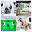 PULUZ PU3061 220V 120W LED Photographic Light Dual Color Temperature Photo Studio Fill Light with Remote Control - UK Plug - 7