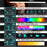 PULUZ PU3550 Waterproof Photographic Light RGB Diving Stick Light with Remote Controller - 4