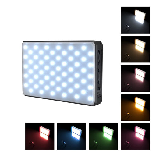 PULUZ PU566B 120 Leds Live Broadcast Video LED Light Photography Selfie Fill Lamp with 6 Colors Filters - 1