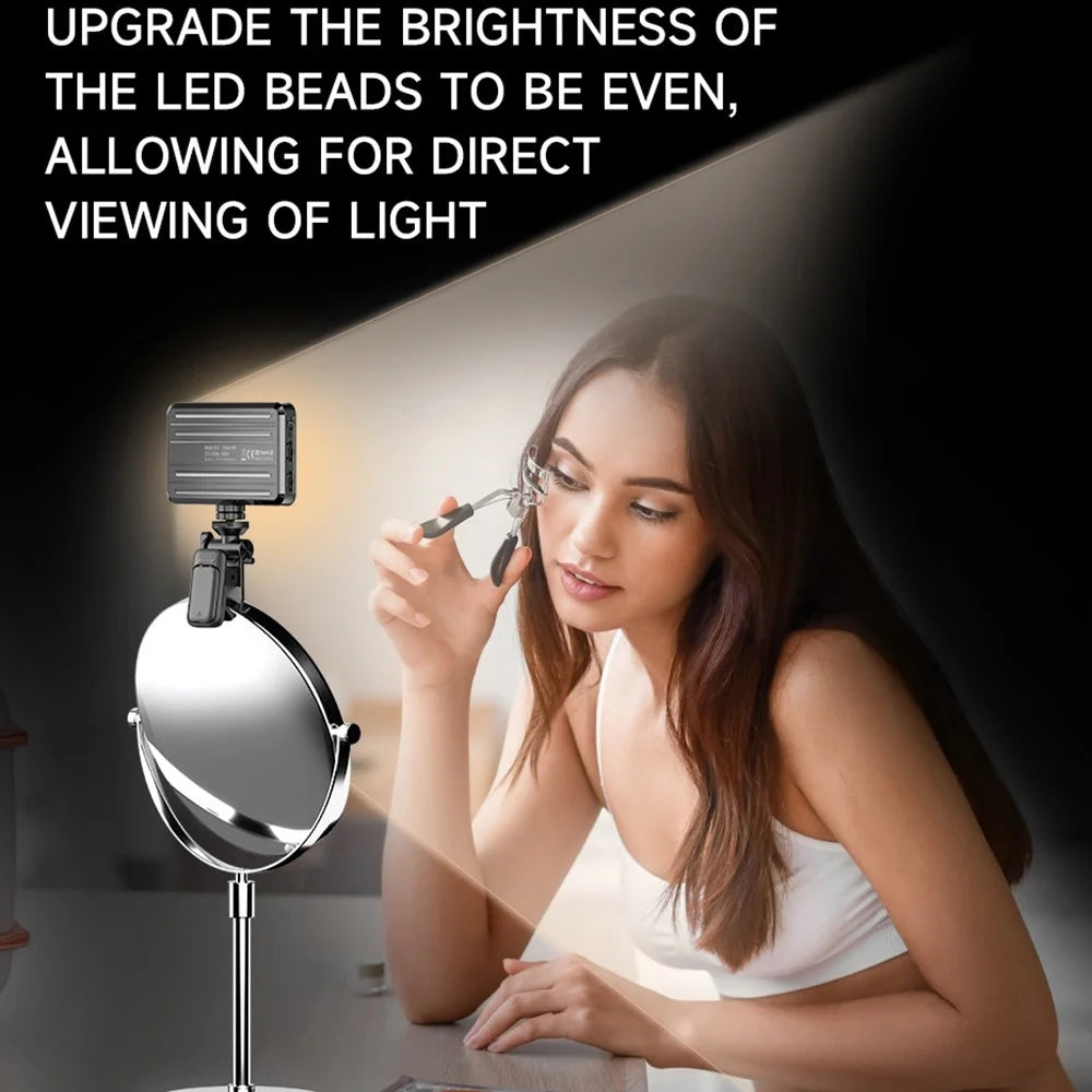 D10S 10 Dynamic Effects Pocket Light 180 Degree Adjustable RGB LED Fill Light - 6