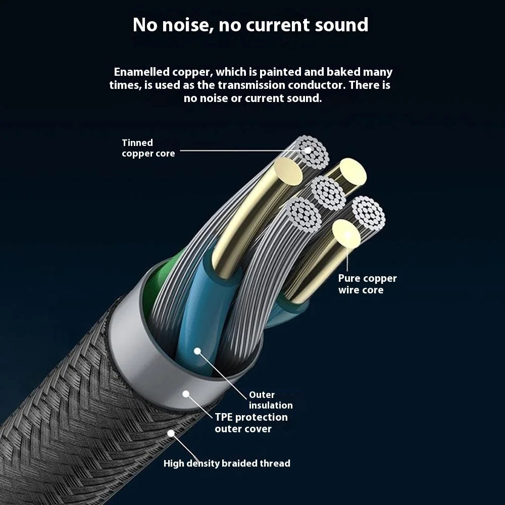 15cm Type C to 3.5mm Audio Adapter Cable for Huawei Honor Xiaomi iPhone 15 Series Headphone Converter 15cm - 4