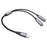 25cm Type-C to 3.5mm Audio Splitter Cable Headphone Adapter for Smartphone Computer - 2