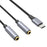 25cm Type-C to 3.5mm Audio Splitter Cable Headphone Adapter for Smartphone Computer - 5