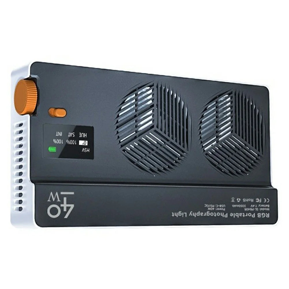 PB40R Portable RGB LED Video Light Pocket Photography Fill Light for Video Conference Live Streaming Vlogging - 1
