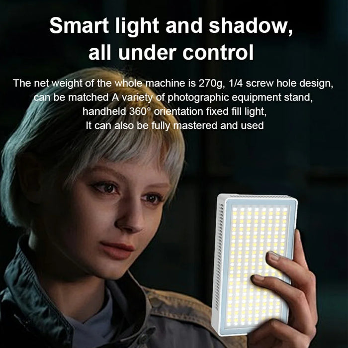 PB40R Portable RGB LED Video Light Pocket Photography Fill Light for Video Conference Live Streaming Vlogging - 3