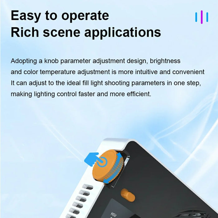 PB40R Portable RGB LED Video Light Pocket Photography Fill Light for Video Conference Live Streaming Vlogging - 5