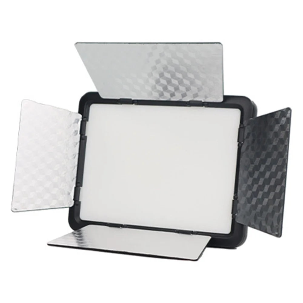 MM120C Portable LED Video Light Panel for Studio Portrait Photography Lighting Dimmable Fill Light ( No Battery ) - Silver Panel - 1