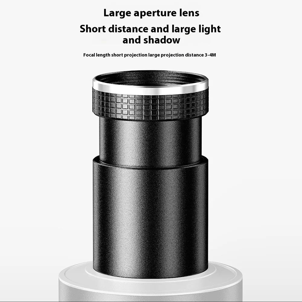 MM-06Pro Photography Condenser 35 Gobo Set LED Optical Spotlight Tube for Godox Jinbei Aputure Bowens Mount - 7