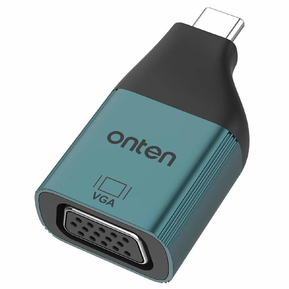 ONTEN UC105 Type-C to VGA Adapter 2K 60Hz Resolution Converter for Laptop Phone - 1