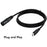 JUNSUNMAY 1m Type-C Male to XLR Male Cable Microphone Audio Adapter for Mobile Phones  /  Tablets  /  Laptops  /  Computers - 3