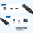JUNSUNMAY 1m Type-C Male to XLR Male Cable Microphone Audio Adapter for Mobile Phones  /  Tablets  /  Laptops  /  Computers - 4