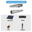 JUNSUNMAY 3-Pin XLR Male to 6.35mm Female Audio Adapter - 3