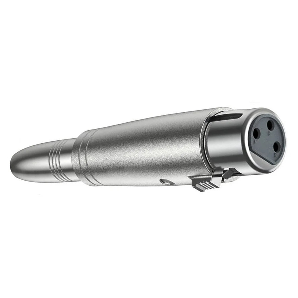 JUNSUNMAY XLR Female to Female 6.35mm TRS Audio Adapter Microphone Connector Audio Equipment Converter - 1