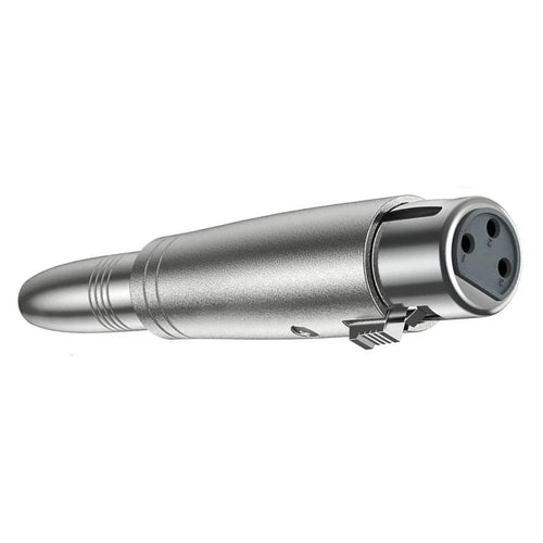 JUNSUNMAY XLR Female to Female 6.35mm TRS Audio Adapter Microphone Connector Audio Equipment Converter - 1