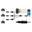 JUNSUNMAY Solder-Free 3.5mm Stereo Male to 3-Pole Terminal Audio Adapter Cable (Green) - 4