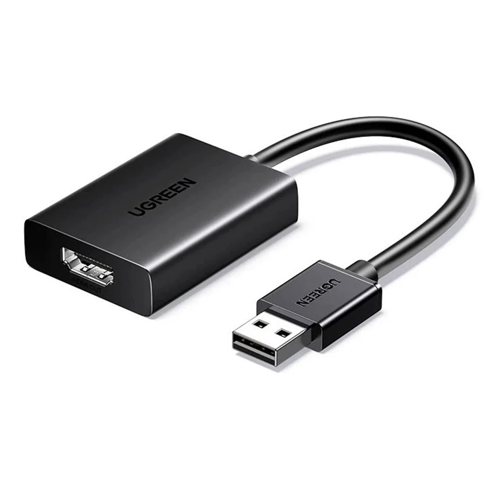 UGREEN 25161 USB to HD Converter 1080P 60Hz Video Audio Sync Adapter for Laptop / Desktop / TV / Projector - 1