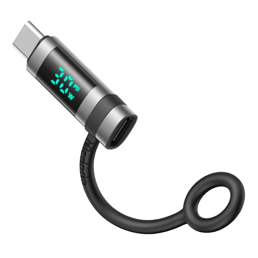 MCDODO OT-0180 MDD Digital Display PD Adapter iP to USB-C 60W Fast Charging Converter - 1