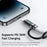 MCDODO OT-2610 MDD Digital Display PD Adapter USB-C Female to iP Male 36W Fast Charging Converter - 3