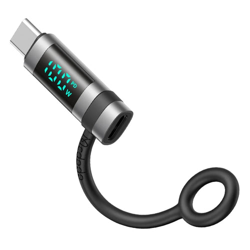 MCDODO OT-2620 MDD USB-C to USB-C Adapter PD 240W with Digital Display Mini Converter - 1