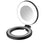 H22B Foldable Magnetic Phone Ring Light Dimmable Portable LED Fill Lamp for Photography / Makeup - Black - 4