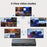 NK-941 4K HD 4 Input 1 Output Splitter Seamless Switch Multi-Viewer with Remote Control - 2