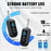 K1 Wired to Wireless Microphone Converter for Handheld Dynamic Mic, 1 Transmitter + 1 Receiver - 5