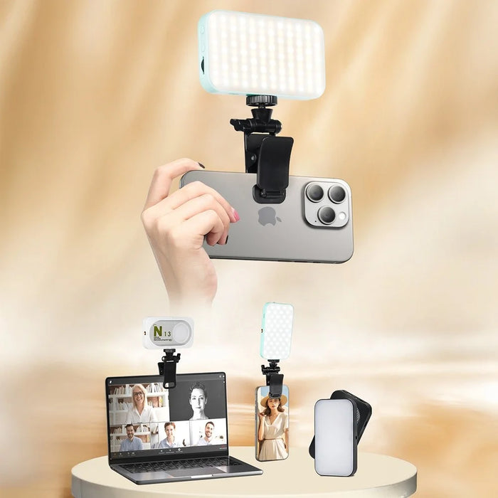 N13 Pocket Light Three Color Temperature Adjustable LED Photography Lighting - Black - 5