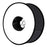 PULUZ PU5145 45cm Foldable Ring Shape Softbox Macro Photography Flash Light Diffuser - 2